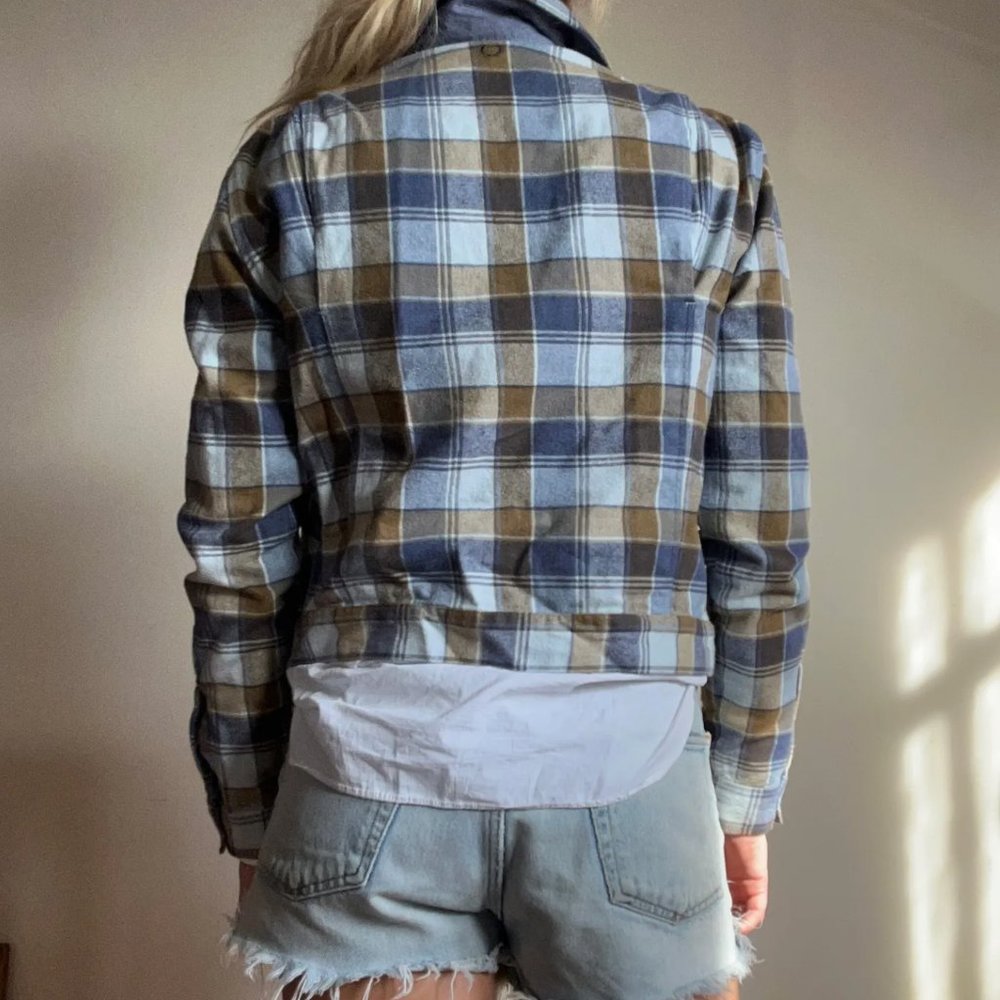 Western Range Flannel Snap Button-Up - image 6